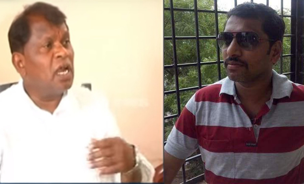 Congress MP Sircilla Rajaiah and son Anil (Photo: DC) Congress MP Sircilla Rajaiah and son Anil (Photo: DC)